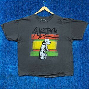 Sublime Lou Dog Compilation Album Art Oversized Band Tee XL